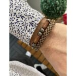 دستبند چرمی مدل DERI 771