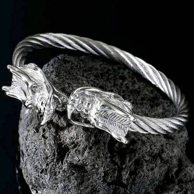 دستبند سیلیکونی مردانه مدل Dragon