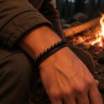دستبند چرمی زنانه مردانه مدل DERI 801