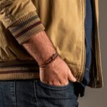 دستبند چرمی مردانه مدل DERI 883 - Image 5