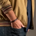 دستبند چرمی مردانه مدل DERI 877 - Image 6