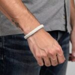 دستبند چرمی مردانه مدل Deri 1032