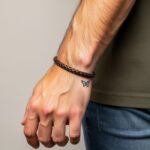 دستبند چرمی مردانه مدل Deri 721