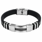 دستبند مردانه اونیکس استیل (Onyx Steel)