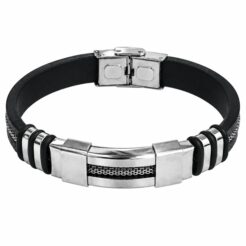 دستبند مردانه اونیکس استیل (Onyx Steel)