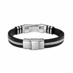 دستبند مردانه اونیکس استیل (Onyx Steel)-elshaan